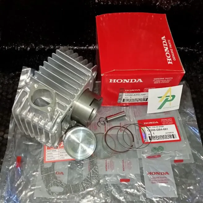 Blok Seher komplit isi piston kit Honda KPH Supra x 125 karbu/Karisma/Kirana Lazada Indonesia