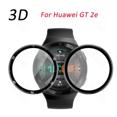 3D Fibre Glass Protective Film Cover For Huawei Watch GT 2e Glass Full Screen Protector Composite flexible Film for GT2E Case Nails  Screws Fasteners