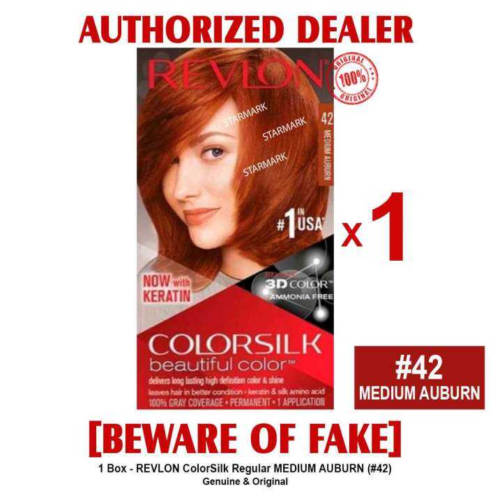 REVLON Colorsilk BEAUTIFUL Color Revlon MEDIUM AUBURN 42 Ammonia   5b1d993c948392ed02f9ce2ed44d0422  720x720q80 