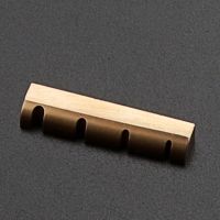 Pre-Slotted 4 String Brass Guitar Nut Acoustic Guitar Nuts for Part