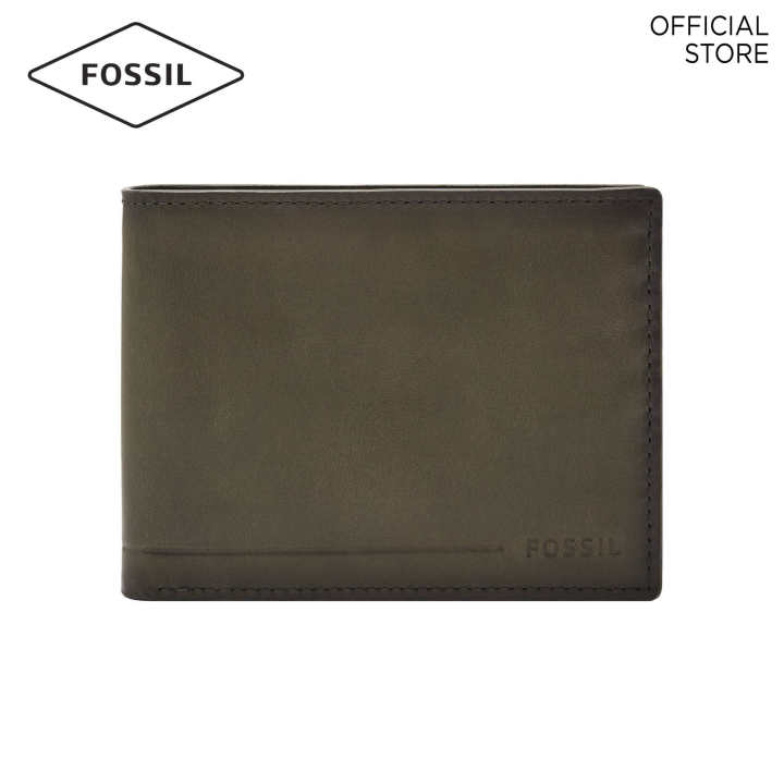 Fossil Allen Olive Wallet SML1548345 | Lazada