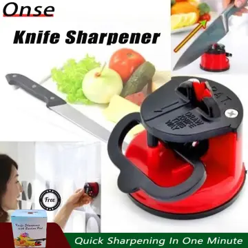 Homeflix Mini Knife Sharpener, Hasaan, Panghasa Sharpening Tool Suction Cup  Whetstone Kitchen Chef Knives, Kitchen & Dining, Kitchen Utensils, Knives &  Accessories, Knife Sharpeners & Blocks