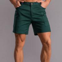 Shorts For Men Fashion 2022 New Trend Pure Cotton Casual Shorts Men Plus Size Solid Color Bermuda Short Men Workwear Knee Length