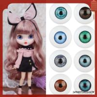 SHIWEI732880294 1 pair สีฟ้าสีน้ำตาลสีเขียว สำหรับตุ๊กตา BJD DIY ตาอะคริลิค ตุ๊กตาทำหัตถกรรม ของเล่นสัตว์เพื่อความปลอดภัย ลูกตาตุ๊กตา