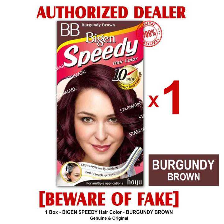 BIGEN SPEEDY Hair Color Unisex NATURAL BLACK BROWN BLACK DARK BROWN MEDIUM BROWN LIGHT BROWN