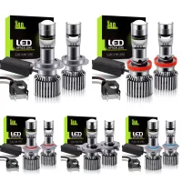 【ซินซู?】หลอดไฟไฟหน้ารถมอเตอร์ไซค์แบบ Led L40สว่าง300% 6000K ซูเปอร์ไบรท์12V 33W 8000LM ไฟหน้ารถมอเตอร์ไซค์แบบ LED S แพ็ค2ชิ้น