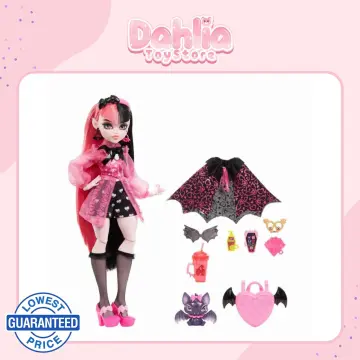  Monster High Frankie Stein Fashion Doll with Blue & Black  Streaked Hair, Signature Look, Accessories & Pet : Toys & Games