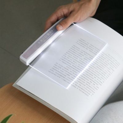 Creative Flat Board LED Reading Lamp Night Light Portable Eye Protection Reading Light Student Dormitory Travel Read Book Lamp