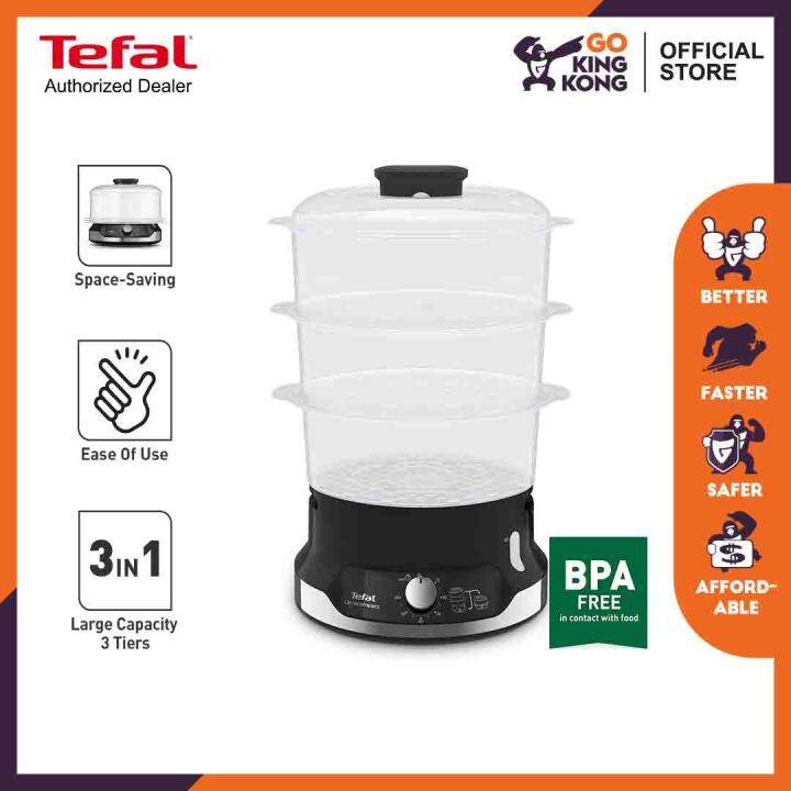 Tefal Steamer (BPA Free) (VC2048) (food steamer/ pengukus