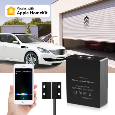 Apple homekit Garage door SENSOR opener WiFi Controller สวิตช์ WIFI, Tuya SMART SWITCH supprot Alexa Home