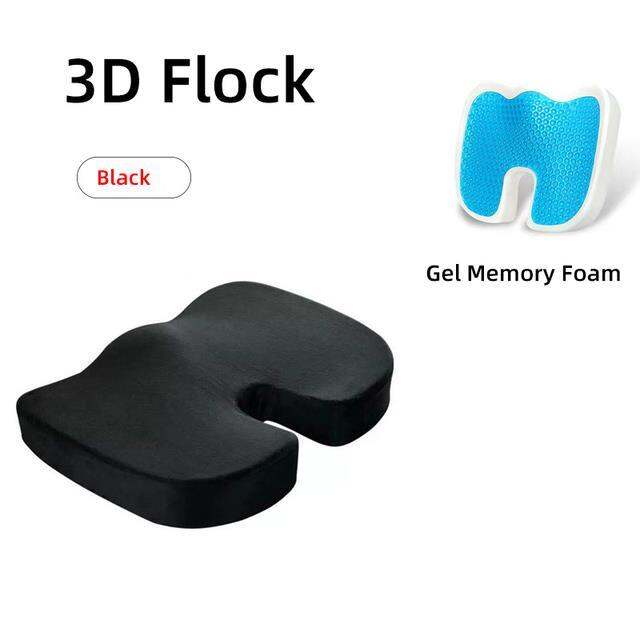 cw-orthopedic-memory-foam-u-shaped-gel-cushion-back-pain-massage-office-breathable-car