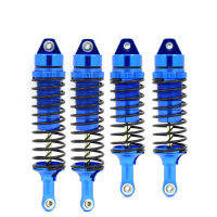 Droyuke อลูมิเนียมโช๊คอัพประกอบโลหะเต็ม Big Bore Shocks ด้านหน้าและด้านหลังสำหรับ Traxxas 110 Slash 4X4อะไหล่