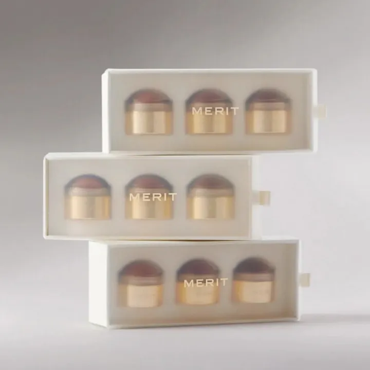 CEINE MERIT Mini Flush Balm Cream Blush Trio Set Lazada.co.th