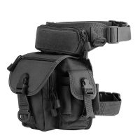 Military Tactical Drop Leg Bag Fanny Waist Bag Thigh Pack Hunting Backpack Waist Pack Motorcycle Riding Sport Men Hip Belt Packs