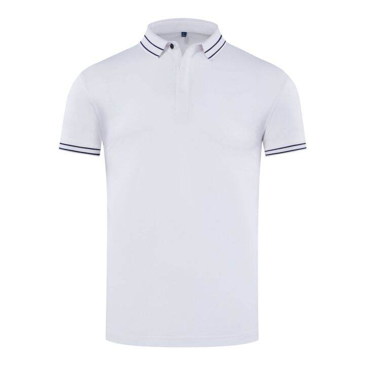 [] Modal Mercerized HighEnd POLO Shirt Seal LOGO Made Lapel Short