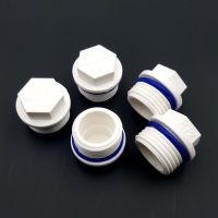 5Pcs/lot 1/2 quot; 3/4 quot; 1 quot; Pipe Fitting Pipe Plugs Male Thread Pipe Fitting End Cap Plug with Gasket Ring