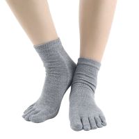 【CW】△◈☸  4Pcs 2Pairs Five Toe Socks Fingers Corrector Separator Foot Alignment Pain Protector Massage Braces Supports