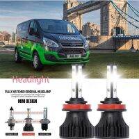 หลอดไฟหน้ารถยนต์ LED LAI 40w 6000k 6000k สีขาว สําหรับ FORD Transit connect V408 2013-2023