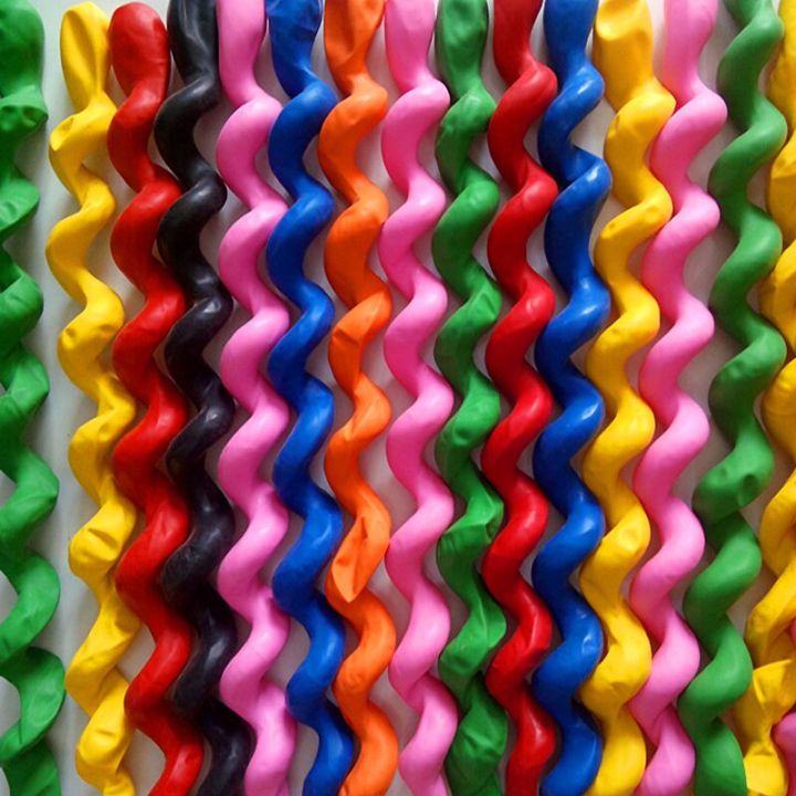 100pcs-screw-twisted-latex-balloon-spiral-thickening-long-balloon-bar-ktv-party-supplies-strip-shape-balloon-inflatable-toys-balloons