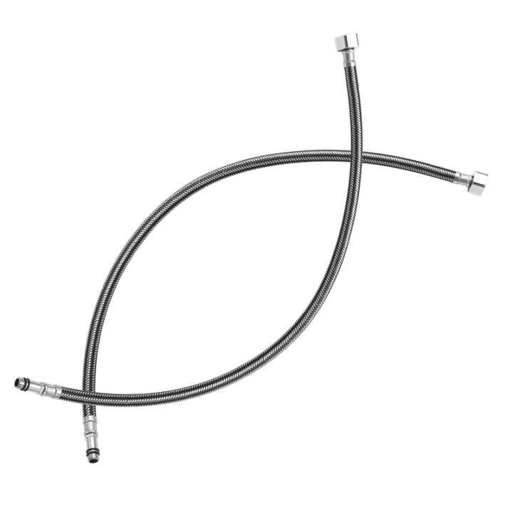 4Pcs Kitchen Sink Tap Hose Nylon Stainless Steel Wire Lengthened Long