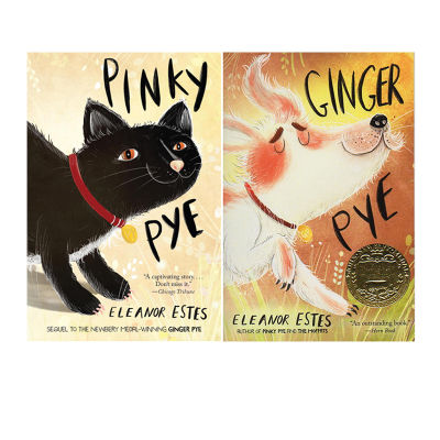 Original English version of the eyes Series 2 copies of Newbury Gold Award ginger Pye series novels for childrens extracurricular reading