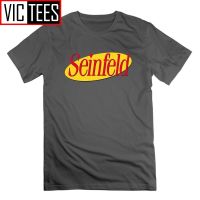 Seinfeld Logo T-Shirt Short Sleeves Funny Plus Size Men T Shirts Pure Cotton Tops For Men Tees Crewneck