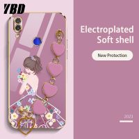 YBD เคสโทรศัพท์ลาย Love สำหรับ Xiaomi Redmi Note 8 T Note 8 T Note 7 Pro Redmi 7ลายดอกไม้น่ารักลายหญิงสาวสุดหรูล่าสุดบูติกแบบนิ่มปลอกซิลิโคน