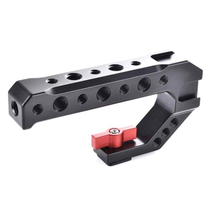 Universal DSLR Camera Rig Hand Grip Camera Top Cold Shoe Mount 1/4 Inch