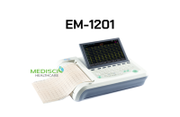 เครื่องตรวจคลื่นไฟฟ้าหัวใจ EKG รุ่น EM-1201