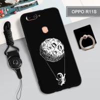 เคสซิลิโคนนิ่มสำหรับ OPPO R11S เคสโทรศัพท์กล่องคลุมทั้งหมดทาสีป้องกันการตกฝาครอบโทรศัพท์กันรอยขีดข่วนสำหรับ OPPO R11S เคสแถมฟรีเชือกเคสโทรศัพท์ OPPO และที่วางแหวน