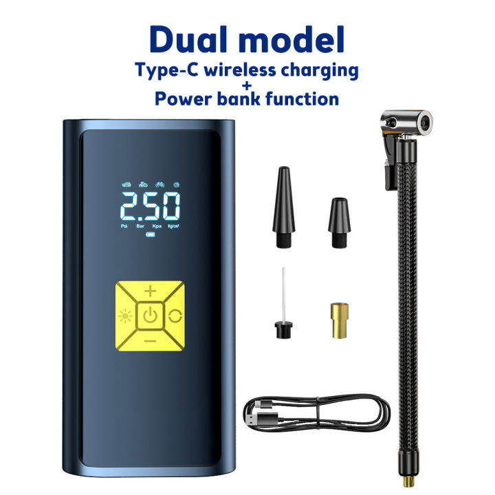 cordless bicycle pump