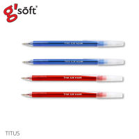 gsoft (จีซอฟท์)  ปากกาลูกลื่นเจล 0.38 รหัส TITUS