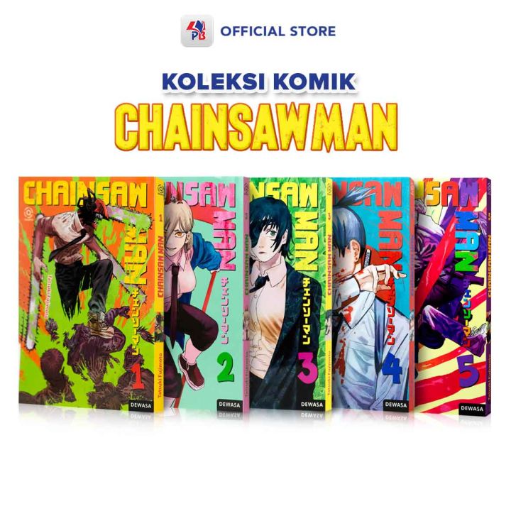 Chainsaw Man Manga Set 1-5