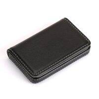 Spot litchi grain card package business fashion PU leather magnetic suction han edition 001 high-capacity card holder --A0509