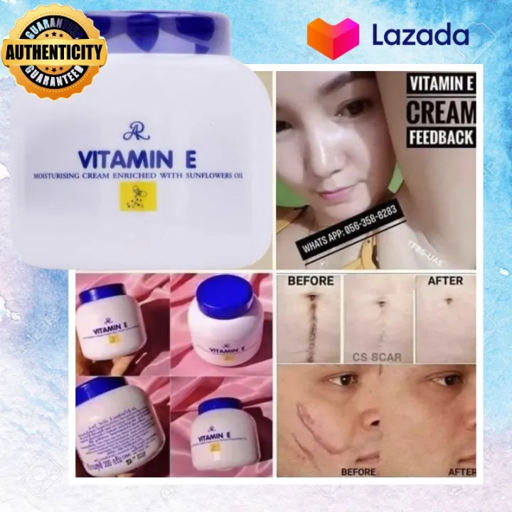 JERSYN Original AR Vitamin E Moisturizing Cream Enriched With