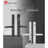 (กันน้ำได้100%) บานเลื่อน / บานสวิง Digital Door Lock ปี 2023 รุ่น Model K-511 สี Black / Silver