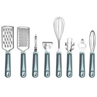 Cooking Utensil Sets 8 PCS Cooking Utensils Set Kitchen Utensils Cookware Set for Cookware Kitchen Gadgets Tools with Non-slip Handle for Kitchen pretty well