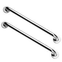 2X New Bathroom Tub Toilet Stainless Steel Handrail Grab Bar Shower Safety Support Handle Towel Rack(50cm)