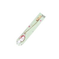 1pc Kawaii Strawberry Rabbit Alloy Bookmark Cute Cherry Blossom Bookmarks Books Paper Clips Marker Stationery School Supplies