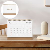 [VIVI decorations] ปฏิทิน2023โต๊ะ2022รายเดือนยืนสก์ท็อปยืนขนาดเล็กปีตารางกำหนดการ Tableoffice มินิผนังปฏิทินแผนขาตั้ง