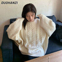 DUOHANZI 2023 Klein เสื้อกันหนาวสีฟ้าของผู้หญิงรุ่นใหม่แรงระเบิดสูงความรู้สึกของเสื้อใส่สบายชนกลุ่มน้อย