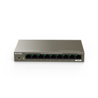 TENDA TEG1109P Switch 9-Port Gigabit Desktop Switch with 8-Port PoE (สินค้าประกันศูนย์ 5 ปี)