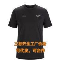 Arcteryx เสื้อยืดคอปกทรงกลมลายนก2023สวยงามชุดคู่รักผ้าฝ้ายแท้แขนสั้นสามารถรองรับขนาดเล็กมาตรฐานนำเข้าใหม่