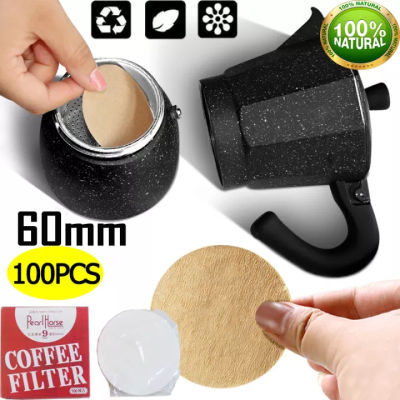【Rhines Choice】ใหม่100PCS Coffee Makerที่กรองกาแฟกระดาษกรองสำหรับเครื่องมือทำครัว