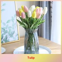 【LZ】■✼  10 pçs/set tulipa artificial flor real toque bouquet artificial falso cena flor flores casa decoração do jardim casamento