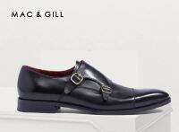 Mac&amp;Gill รองเท้าผู้ชายหนังแท้ Double Monkstrap Leather Shoes For Business and Casual wear แม็กแอนด์กิล รองเท้าหนังแท้ แบบสวมใส่ทางการ แบบคลาสสิก