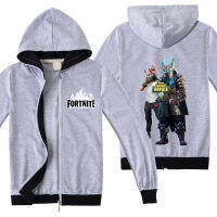 Fortnitesเด็กซิปเสื้อแขนยาวHooded Coatเสื้อฤดูใบไม้ผลิฤดูใบไม้ร่วงการ์ตูนเด็กซิปแจ็คเก็ตC805เสื้อผ้าเด็กใส่ลำลองสำหรับฤดูใบไม้ร่วงฤดูหนาวหลวมเสื้อคาร์ดิแกนกีฬา