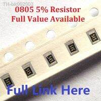 ◕ 300PCS (0 Ohm To 10M) Ohm SMD Chip Resistor 0805 10K Ohm 5 Chip Resistors 0R 1K 2.2K 3.3K 4.7K 4K7 10K 100K 560R Ohm Kit