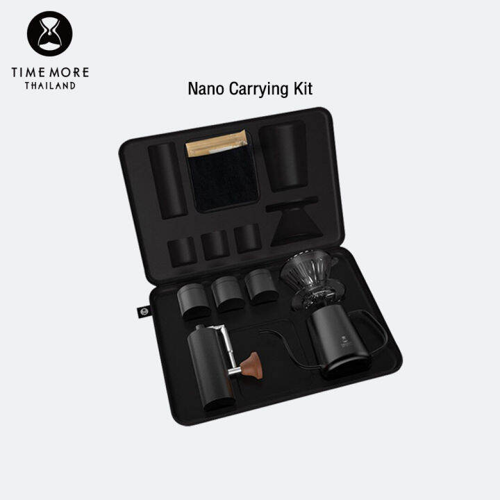 TIMEMORE ชุดดริปกาแฟพกพา รุ่น Nano Nano Carrying Kit (Metal Bean Jar
