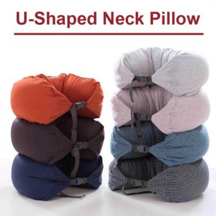 MUJI ushaped pillow neck aircraft travel lunch break sleepy granule Lazada PH
